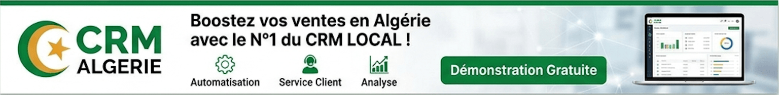 CRM Algérie : boostez vos ventes avec le CRM local CRM Algérie : boostez vos ventes avec le CRM local
