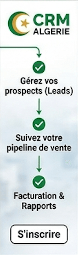 CRM Algérie : prospects, pipeline et facturation CRM Algérie : gérez vos prospects, votre pipeline de vente et votre facturation